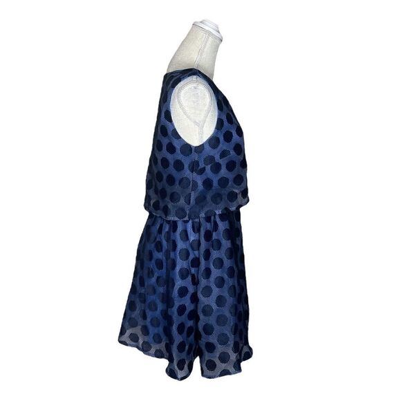 Betsey Johnson Polka Dot Pop Over Dress - Picture 6 of 14